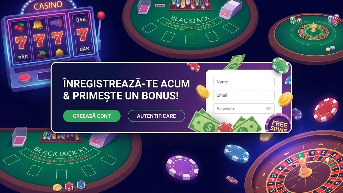 Înregistrare cu bonus